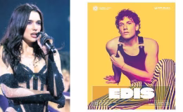 Edis ve Dua Lipa aynı sahnede