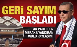 Gözler Erdoğan’da! Tarihi konuşma öncesi AK Parti’den sürpriz video