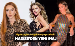 Hadise’den olay yaratan yeni imaj! Siyah saçlarıyla sosyal medyayı salladı