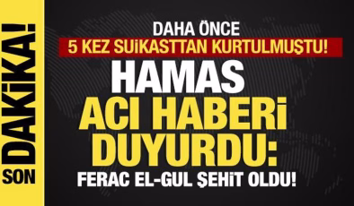 Hamas’tan son dakika açıklaması… Daha önce 5 suikasttan kurtulmuştu! Acı haberi duyurdu