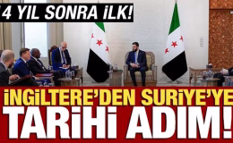 İngiltere’den Suriye’ye 14 yıl sonra tarihi adım!