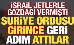 İsrail gözdağı vermişti! Suriye’de son dakika gelişmesi: Ordu girdi, geri adım attılar…