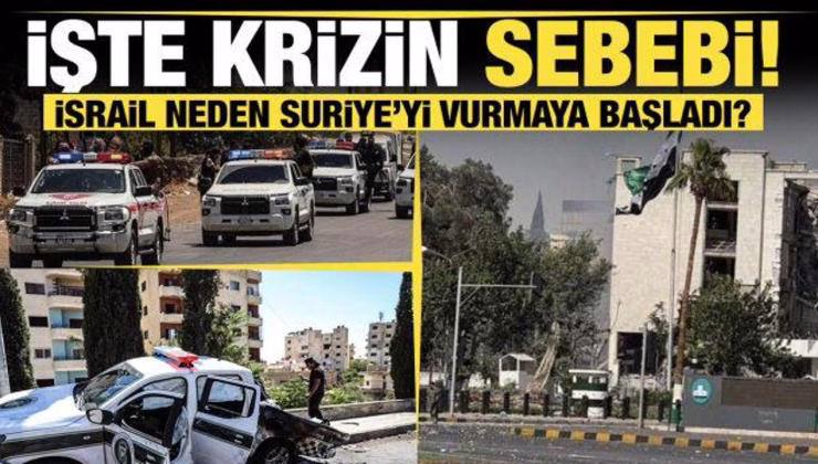 İsrail neden Suriye’yi vurmaya başladı? İşte krizin sebebi!