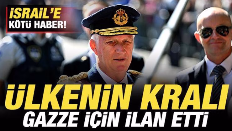 İsrail’e kötü haber! Ülkenin Kralı Gazze için resmen ilan etti! Tarihe geçti