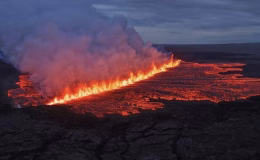 İzlanda’da Reykjanes alarmı! Yanardağda patlama!