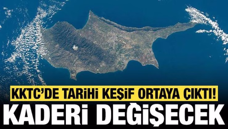 KKTC’nin kaderi değişecek: Tarifi keşif ortaya çıktı!