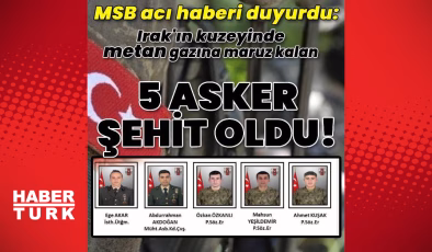 Metan gazı zehirlenmesinde 5 şehit! | Son dakika haberler | Son dakika haberleri