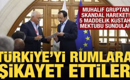 Muhalif Kıbrıs Türk grubu, Türkiye’yi şikayet etti! 5 maddelik küstah mektup sundular