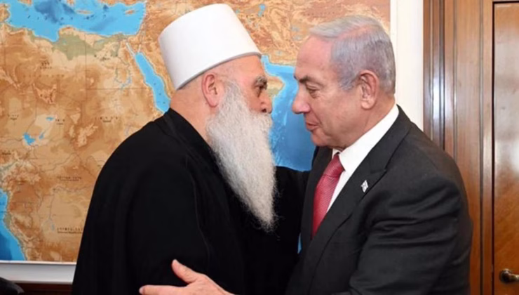 Netanyahu, Dürzi lider Tarif ile görüştü!