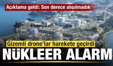 Nükleer tesis üzerinde 3 gizemli drone! Ülke alarma geçti! Kim yaptı bilinmiyor