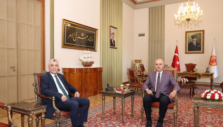 Numan Kurtulmuş, Bakan Bolat’ı kabul etti