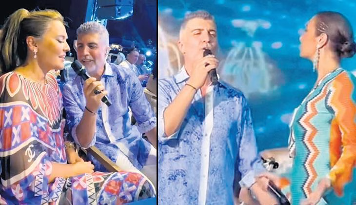 Sahnesini düetlerle taçlandırdı