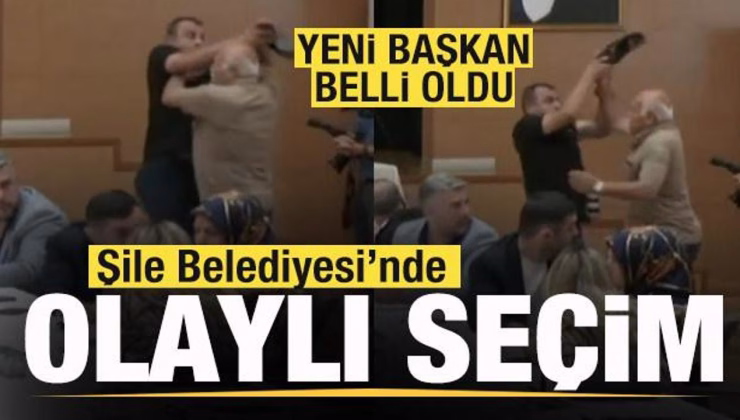 Şile Belediyesi’nde olaylı seçim! Başkanvekili seçildi