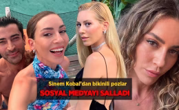 Sinem Kobal bikinili pozlarıyla sosyal medyayı salladı!