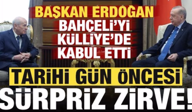 Son dakika haberi… Başkan Erdoğan ile Bahçeli arasında sürpriz görüşme!