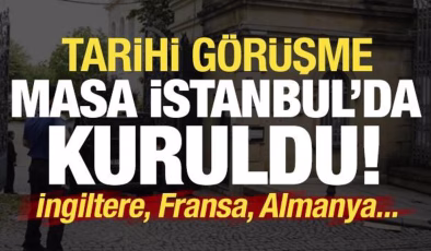 Son dakika: İran, İngiltere, Fransa ve Alman heyetleri İstanbul’da bir araya geldi!