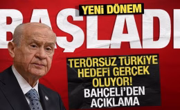 Son dakika: Terör örgütünün silah bırakmasının ardından Bahçeli’den ilk açıklama