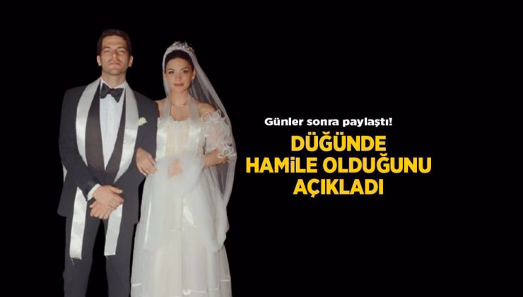 Son Haberler: Düğünde hamile olduğunu açıklamıştı! Beste Kökdemir gelinlikli yeni fotoğraflarını Instagram’dan paylaştı