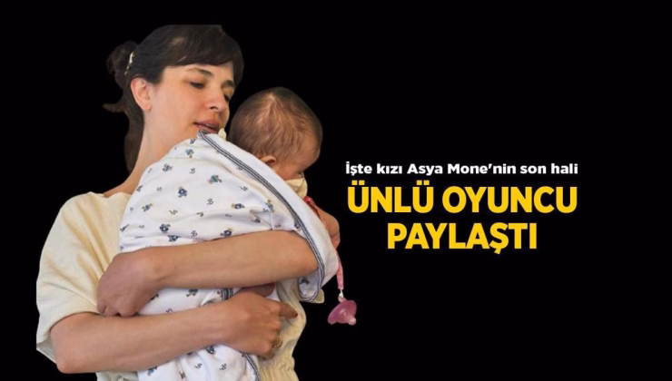 Son Haberler: Gonca Vuslateri kızı Asya Mone’nin son halini paylaştı