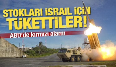 Stoklarını İsrail için tüketen ABD’de kırmızı alarm! İmzalar atıldı
