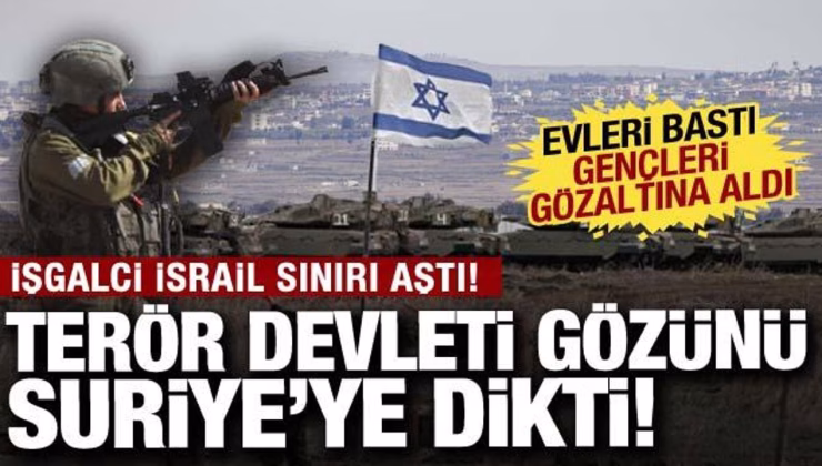 Suriye’yi Gazze’ye çevirmek için ilk adımı attı! İsrail yapılan anlaşmayı ihlal etti