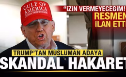 Trump’tan Müslüman adaya skandal hakaret! Resmen ilan etti: İzin vermeyeceğim!