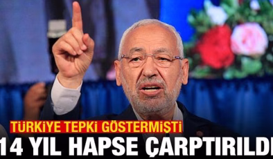 Türkiye tepki göstermişti! Gannuşi’ye 14 yıl hapis cezası