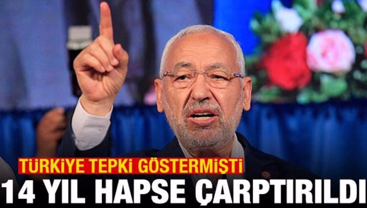 Türkiye tepki göstermişti! Gannuşi’ye 14 yıl hapis cezası