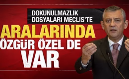 Yeni dokunulmazlık dosyaları Meclis’te! Listede Özgür Özel de var
