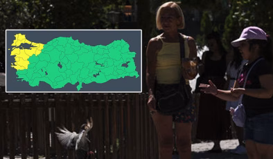 13 kent için “sarı” alarm! Fırtınanın hızı: 70 km!