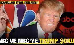 ABC ve NBC’ye Trump şoku! ‘Lisansları iptal edilmeli’