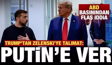 ABD basınından flaş iddia! Trump’tan Zelenskiy’e talimat: Donbas’ı Putin’e ver