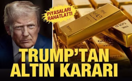 ABD Başkanı Trump’tan ‘altın’ açıklaması