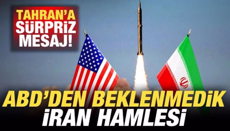 ABD’den beklenmedik İran hamlesi! Tahran’a sürpriz mektup