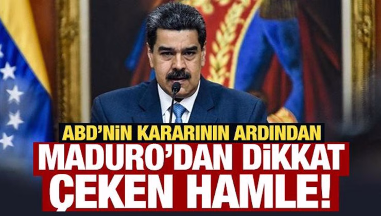 ABD’nin kararının ardından Venezuela’dan ulusal seferberlik çağrısı!