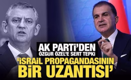AK Parti’den Özgür Özel’e Filistin tepkisi! İsrail propagandasının bir uzantısı