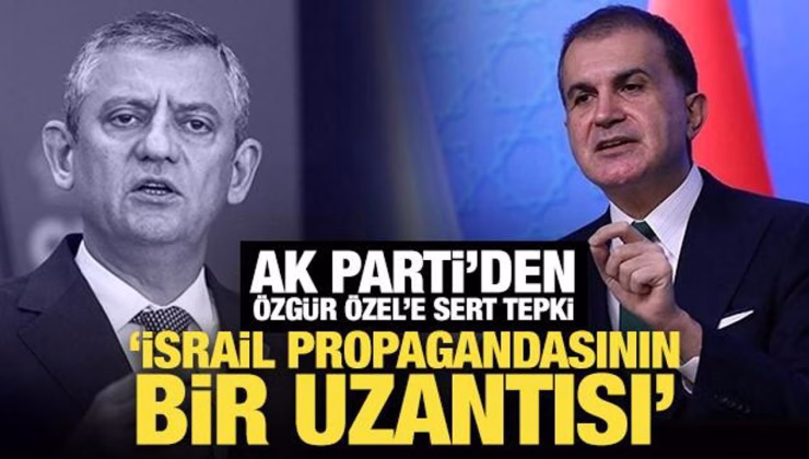 AK Parti’den Özgür Özel’e Filistin tepkisi! İsrail propagandasının bir uzantısı