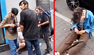 Almanya sokaklarından tuhaf görüntüler