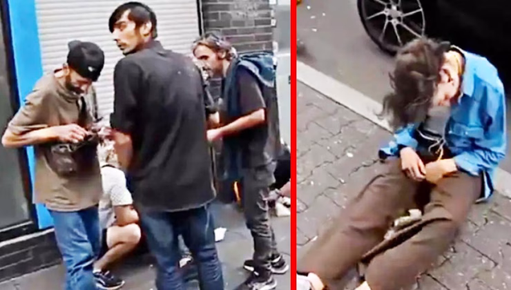 Almanya sokaklarından tuhaf görüntüler