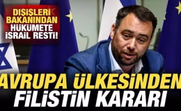 Avrupa ülkesinden son dakika Filistin kararı! Dışişleri Bakanından hükümete İsrail resti