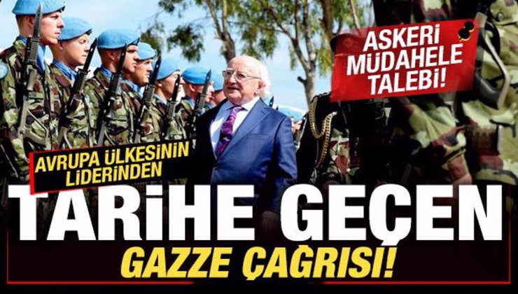Avrupa ülkesinin liderinden tarihe geçen Gazze çağrısı! Askeri müdahale talebi
