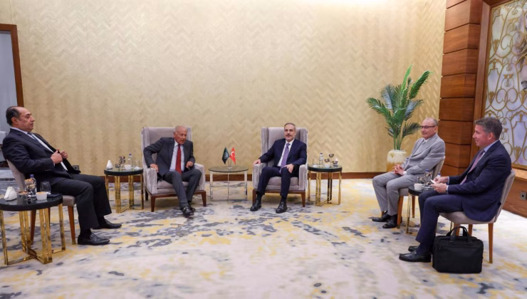 Bakan Fidan, Arap Ligi Genel Sekreteri Ebu Gayt ile görüştü