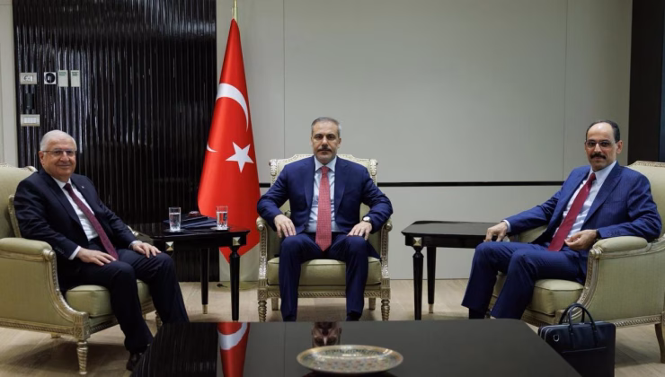 Bakanlar, MİT Başkanı Kalın ile görüştü