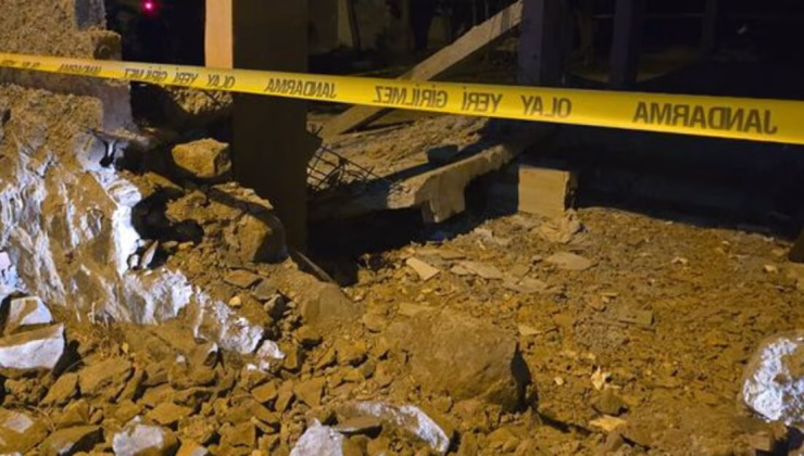 Balkon çöktü! 5 yaralı