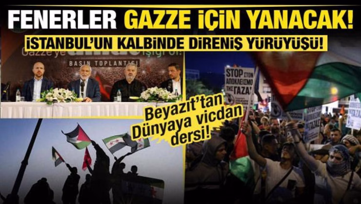 Bilal Erdoğan’dan Gazze yürüyüşüne davet! 9 Ağustos’ta fenerlerle Beyazıt’a!