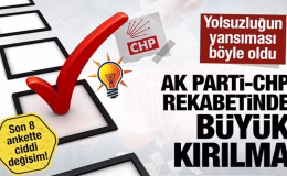 Bir yılda 8 farklı anket… AK Parti-CHP rekabetine büyük kırılma! Yolsuzluğa prim yok