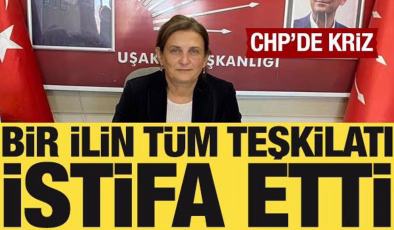 CHP Uşak İl ve Merkez İlçe yönetimleri istifa etti