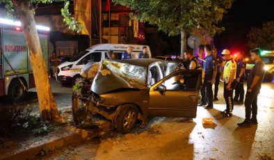 Denizli’de feci kaza! 2 ölü, 1 ağır yaralı