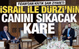 Dışişleri Bakanı Fidan Suriye’de! Şara ile görüştü
