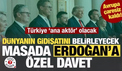 Dünyanın gidişatını belirleyecek masada Türkiye’ye özel davet: ‘Ana aktör olacak’